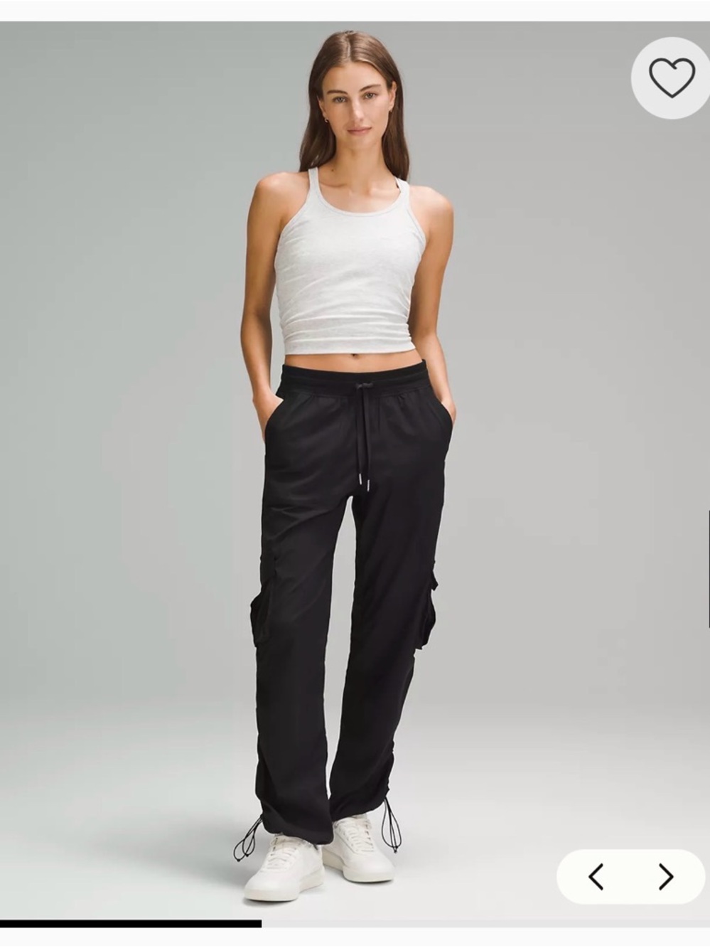 Dance Studio Relaxed-Fit Mid-Rise Cargo Pant